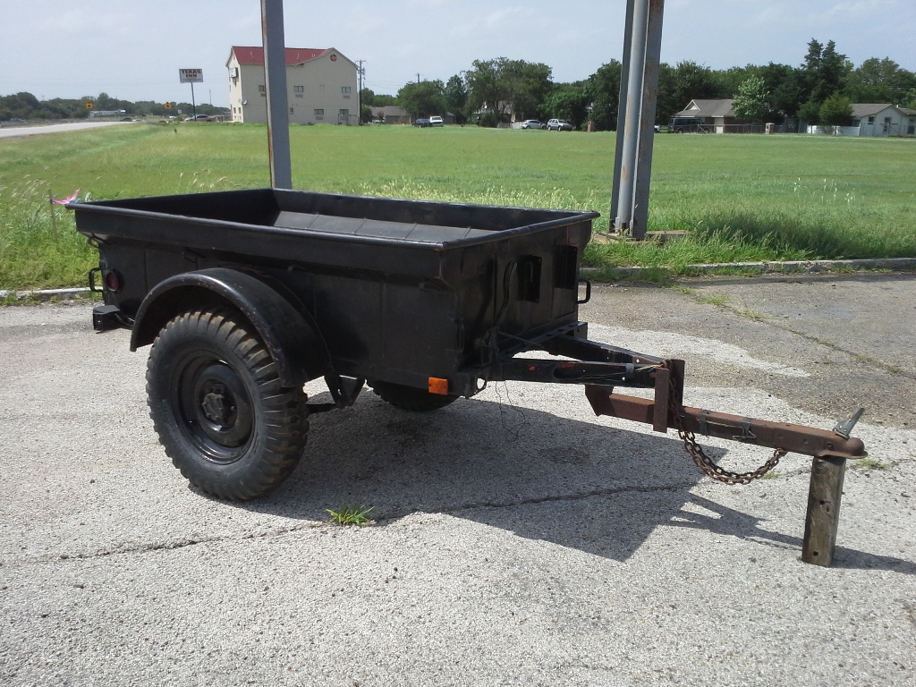 M-100 military jeep trailer #5